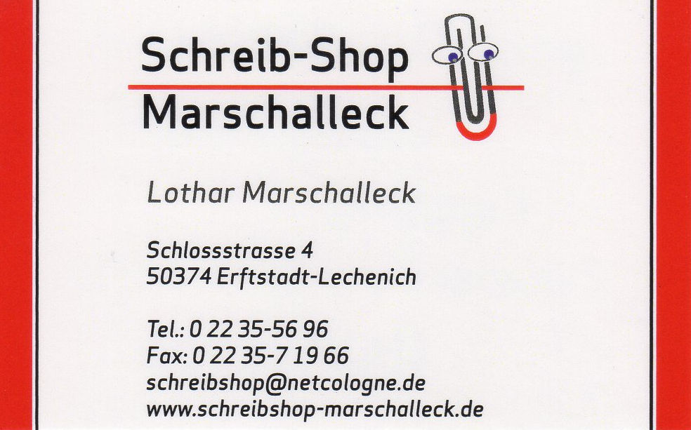 Schreib-Shop Marschalleck